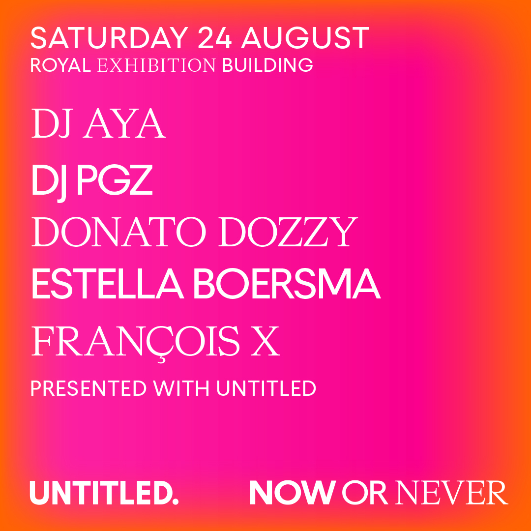 UNTITLED TAKE OVER THE ROYAL EXHIBITION BUILDING